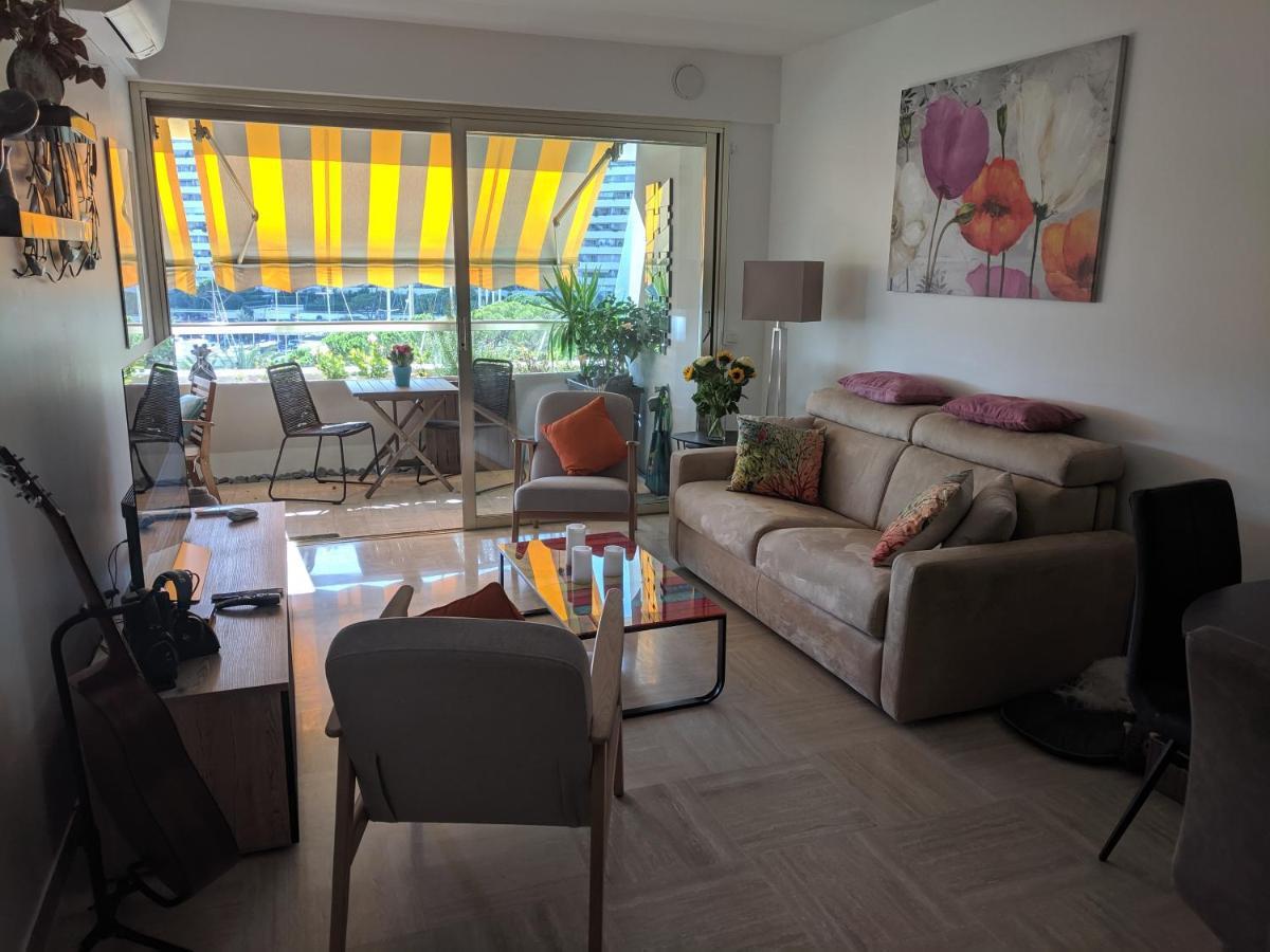 French Riviera Condo 4 Rent In Marina Baie Des Anges Вильнёв-Лубе Экстерьер фото